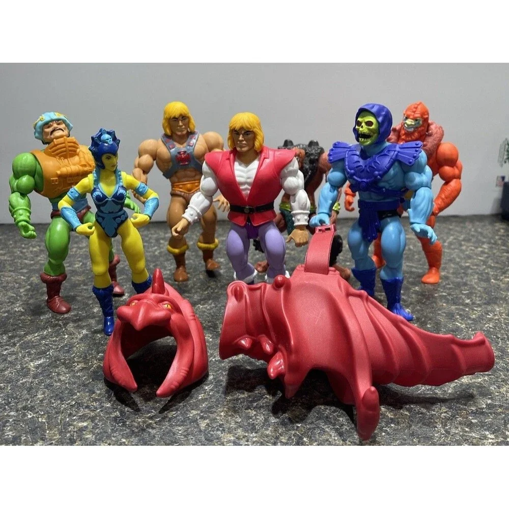 vintage he-man masters of the universe motu lot 7 Figures